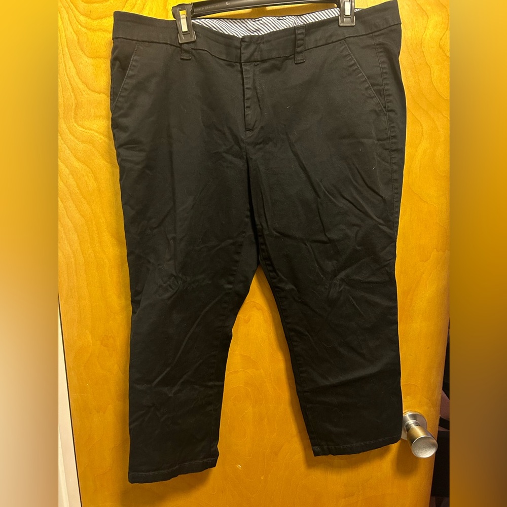 JCP Black Capri Pants
